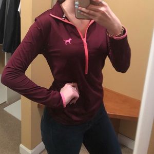 sleek VS long sleeve zip up